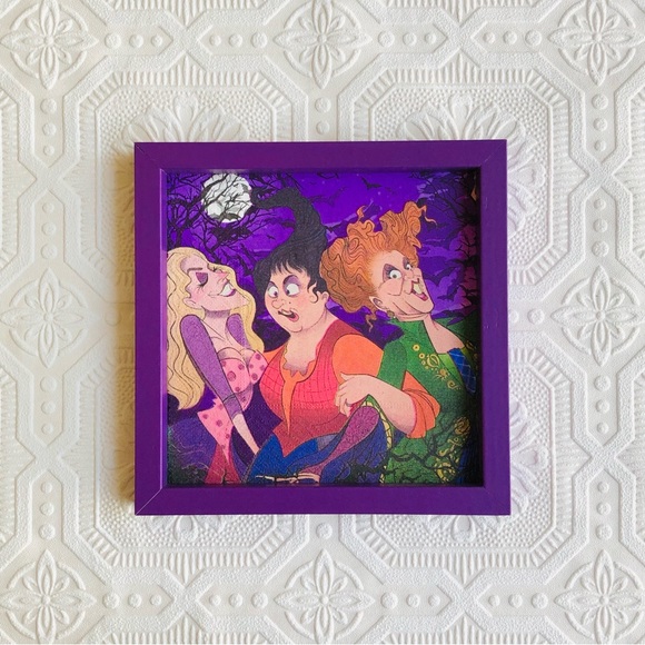 Hand Crafted Other - Handmade Halloween Hocus Pocus Frame Decor